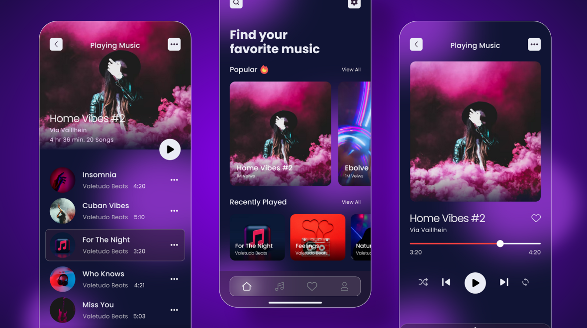 Design A Music Player